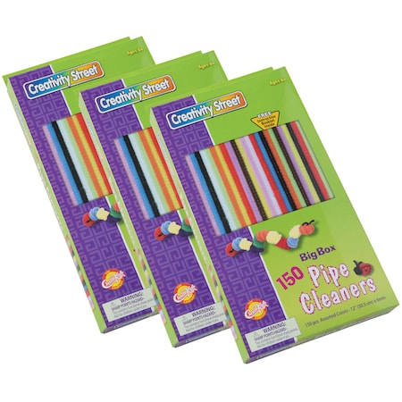 Creativity Street Stem Variety Pack, Big Box, 12in x 6 mm, PK450 PAC5547